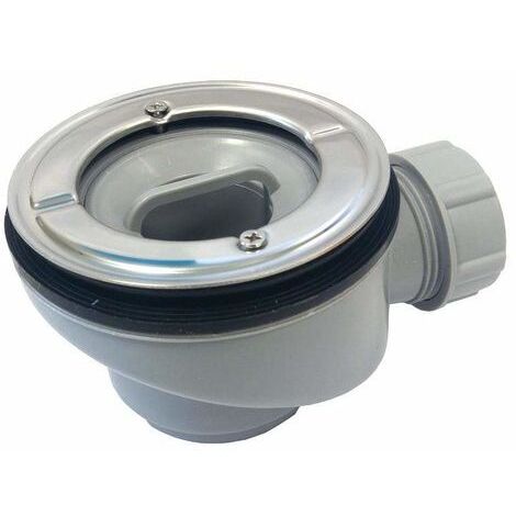 Ablaufventil horizontal Sanycces Ø90 mm Höhe 74 mm für Duschwannen