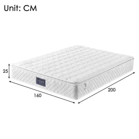 (=ABMA434142G) Lit pliant LED double 160x200 cm. Charge USB Type-C, LED et espace de rangement intérieur. Lin, pour adolescents, sommier à pied avec matelas.