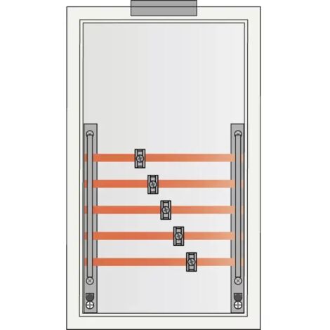 ABN Braun Anschlussgehäuse GAG136N 5x250A Sammelsch. komplett GAG136N