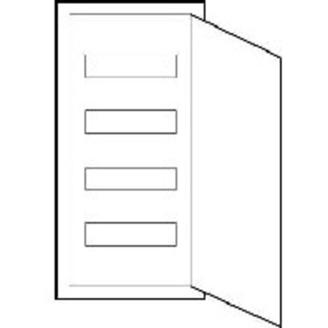 ABN BRAUN RAS DI DISTRIBUZIONE MONTAGGIO DI 4 FILAS. CON PORTA A48UP