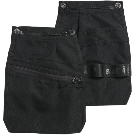Abnehmbare Nieten-Taschen 2170 - Schwarz S/M