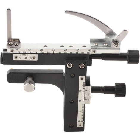 Abnehmbarer mechanischer XY-Tisch für Mikroskop mit Präzisionsnonier