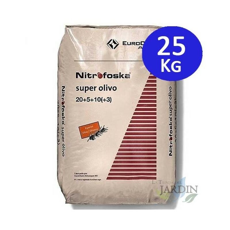 Suinga - Engrais 25Kg Super Olivo Nitrofoska 20-5-10 + mg + s + Fe + Zn