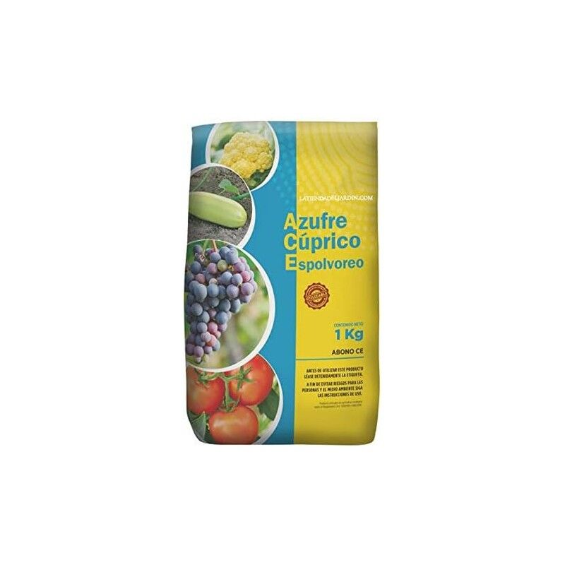 

Abono Azufre cúprico Espolvoreo 1 Kg