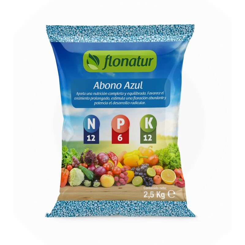 

Abono azul granulado. Naturplant. 5 kg.