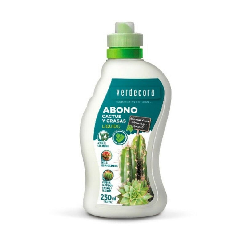 

ABONO CACTUS Y CRASAS 250ML - Verdecora