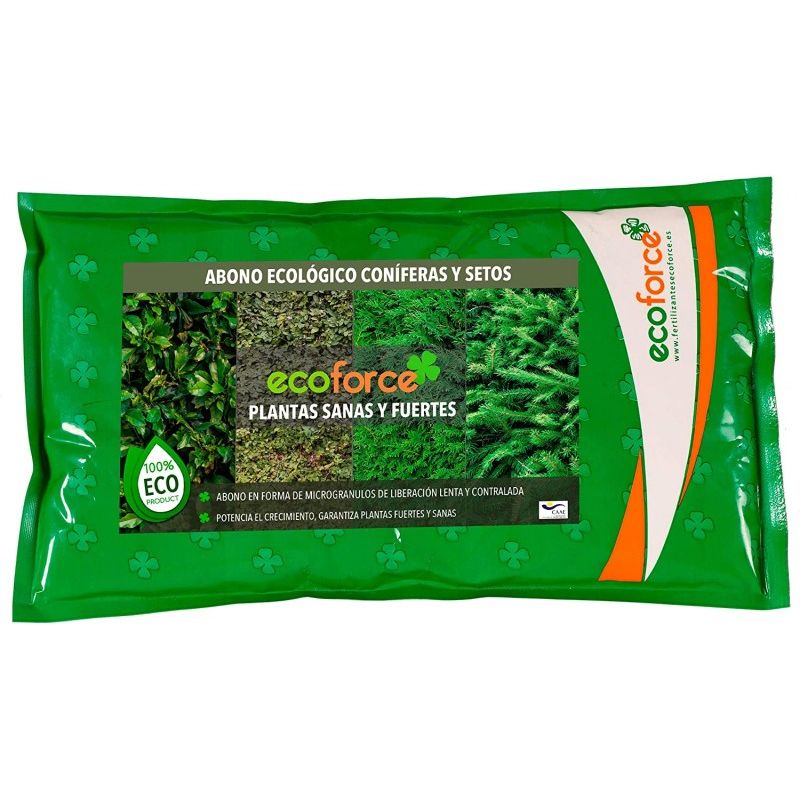 

Abono Ecológico de 1,5 Kg Especial Coníferas y Setos (Pinos, Abetos, Cipreses y Tuyas) - Cultivers