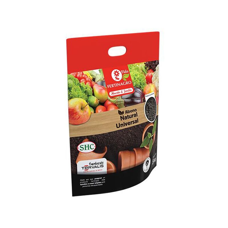 

Abono Ecológico universal natural sólido 5 Kg