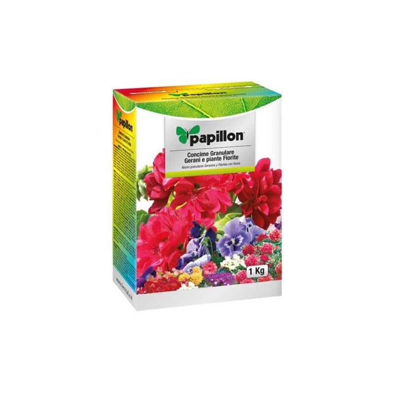 

Abono grano geranios y flores 1 kg - Papillon