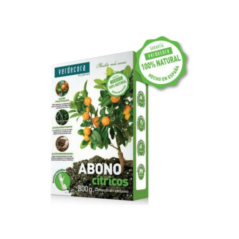 

ABONO GRANULADO CITRICOS 800GR - Verdecora