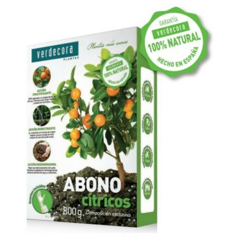ABONO GRANULADO CITRICOS 800GR VERDECORA