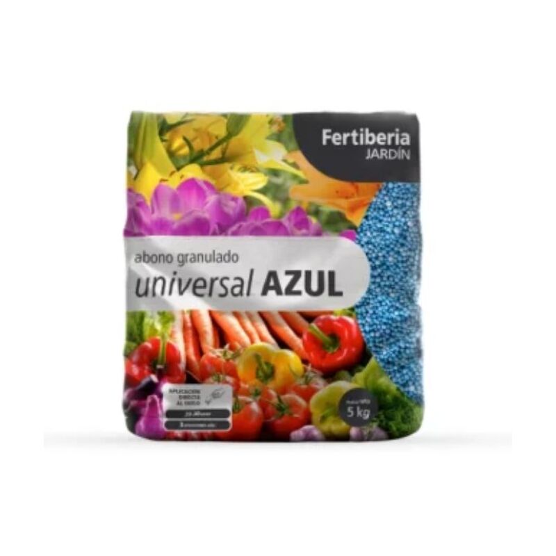 

Abono granulado UNIVERSAL AZUL para todo tipo de plantas - 5Kg - Fertiberia