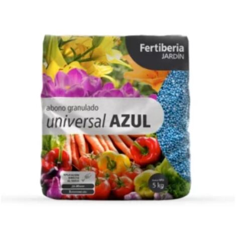 Abono granulado FERTIBERIA UNIVERSAL AZUL para todo tipo de plantas - 2,5Kg