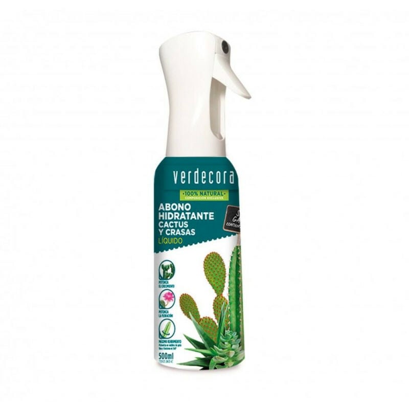 

ABONO HIDRATANTE CACTUS Y CRASAS 500ML - Verdecora