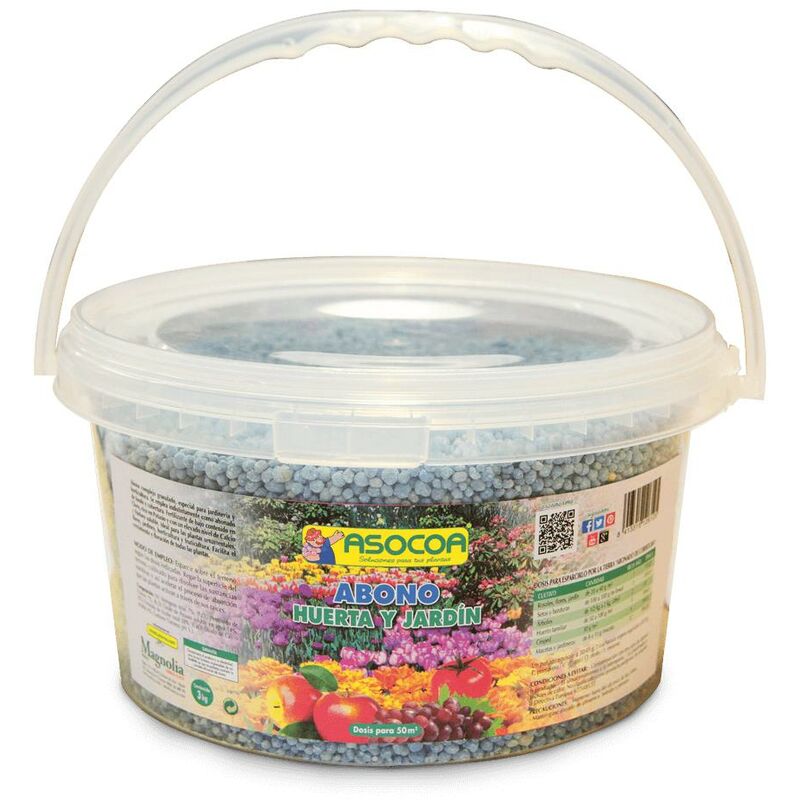 

Abono Huerta y Jardín 0,5 kg - Asocoa