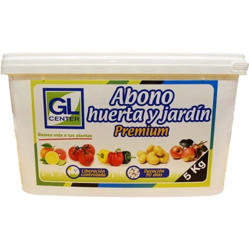 

Abono liberación controlada huerta y jardín Premium 5 Kg - Gl Center