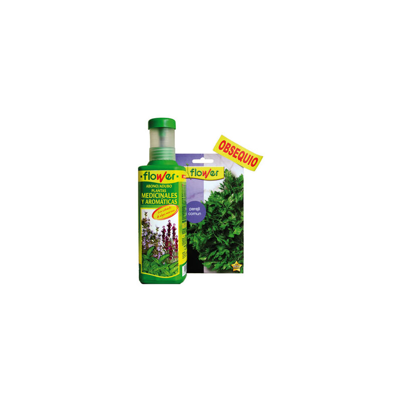 

Abono líquido y semillas plantas aromáticas - Flower