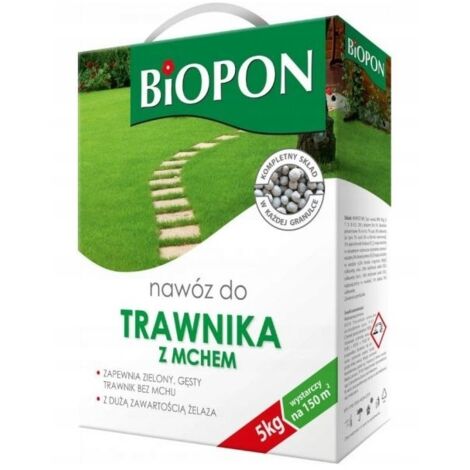 ABONO PARA CÉSPED CON MUSGO 5 KG - BR BIO-1121