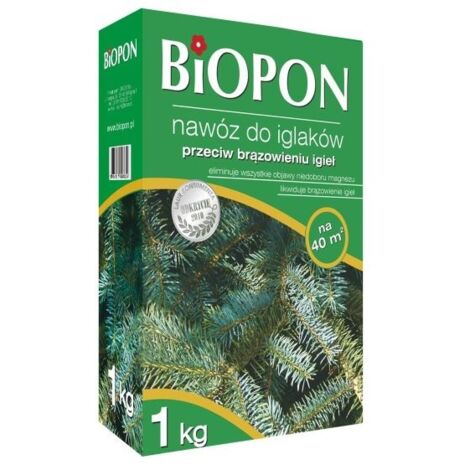 ABONO PARA CONÍFERAS. CONTRA EL MARRÓN DE LAS AGUJAS 1 KG - BR BIO-1055