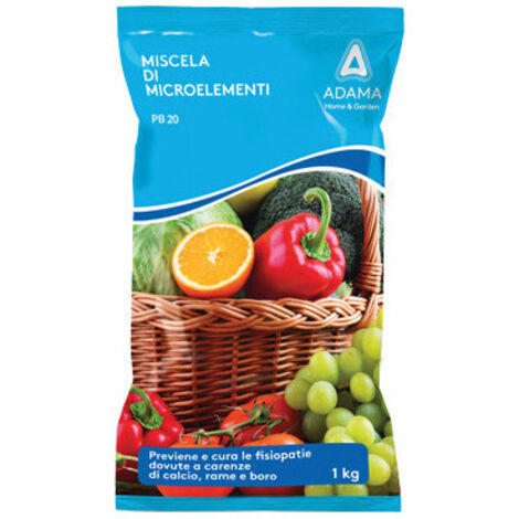Abono PB 20 en polvo húmedo – 1 kg – Kollant – Aporte de microelementos para plantas vigorosas