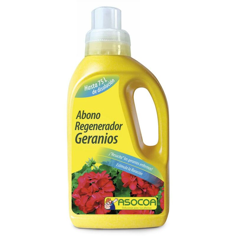 

Abono Regenerador Geranios 600 ml - Asocoa