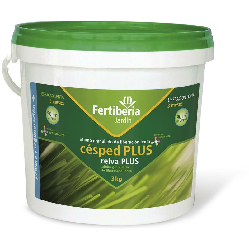 

Abono siembra y regeneración césped Plus 3 Kg - Fertiberia