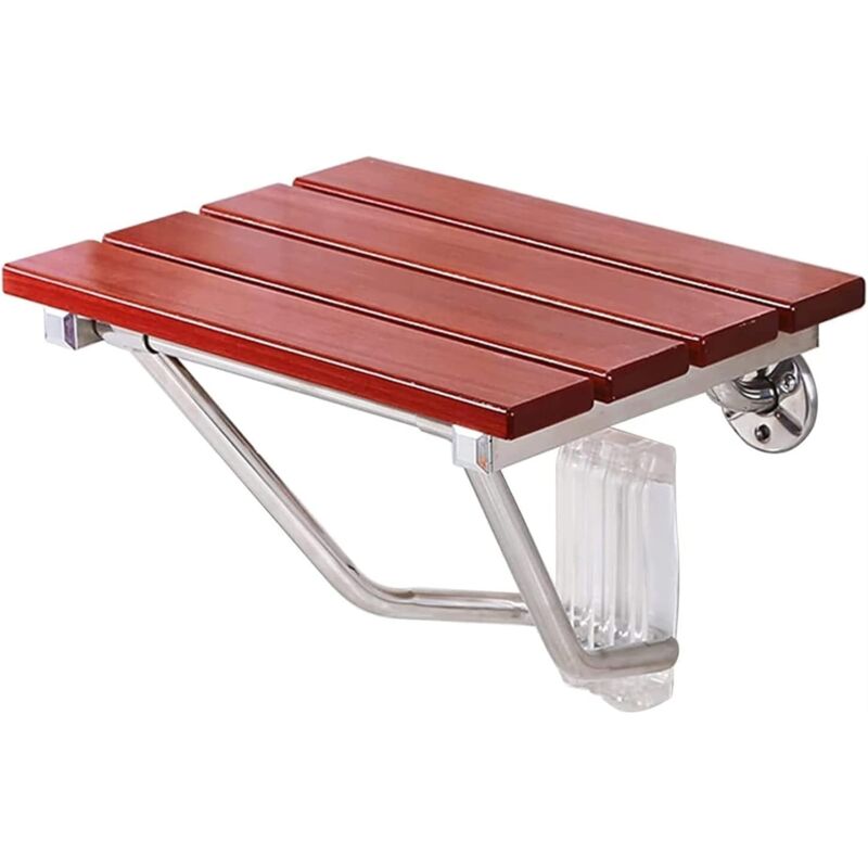 Abourets de Bain Pliables, pour Personnes handicapées, les personnes âgées,handicapées et les femmes enceintes,siège de Douche, Banc Mural en Bois