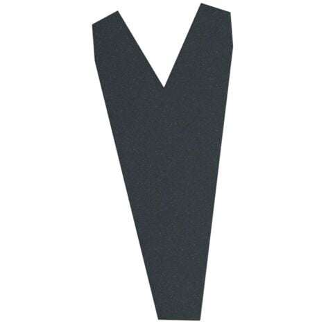 About de faîtière pour panneau tuile facile en acier galvanisé laqué mat - Coloris - Gris anthracite mat