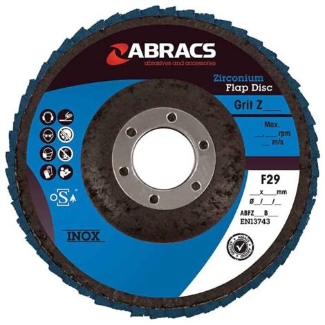 Abracs ABFZ100B120 - Disco a chiusura ermetica, 100 mm x 16 mm x 120 g