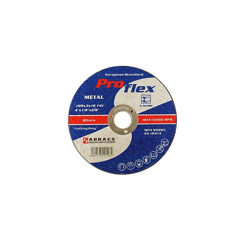 Abracs - Cutting Discs - Flat - 230mm x 3.2mm - Pack Of 5 - 32057