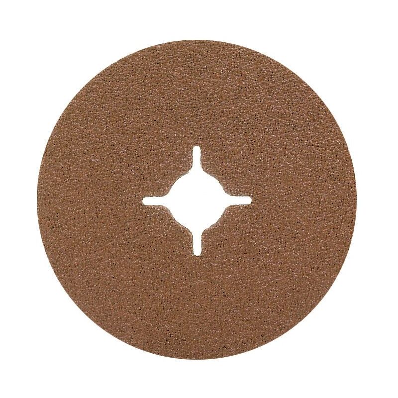 Boîtier avec 25 disques en fibre d'alumine de 115 mm (grain 100) Interflex AF581.115.100