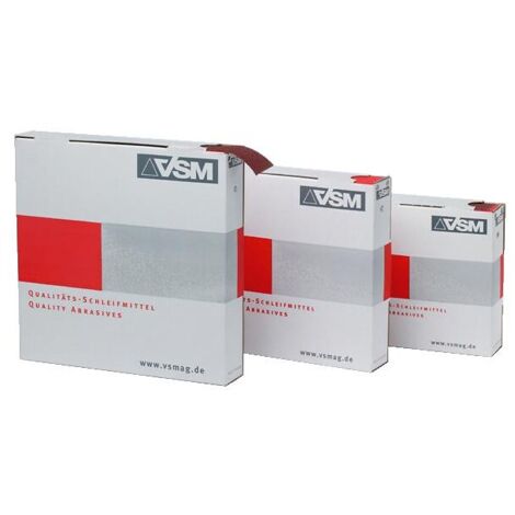Abrasif en rouleau KK 114 F 40x25 m grain 100 - VSM