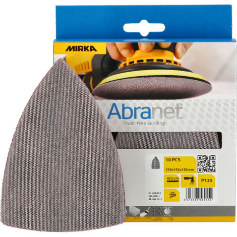 Abrasif maillé Mirka AE219F1012 100x152 mm P120 10 unités