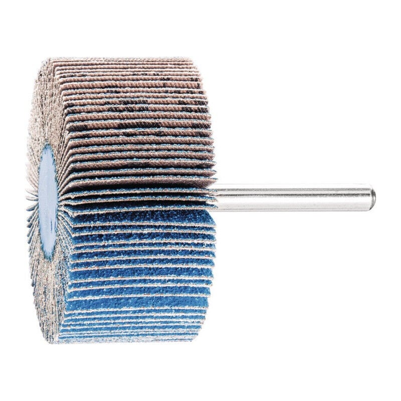 FP - Roue à lamelles z-cool D.80xH50 mm granulation 60 corindon d. de la tige 6 mm pf