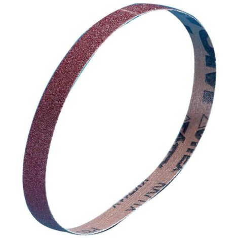 Abrasifs en bandes courtes et étroites toile KK711X 13x454 mm grain 60 en boîte de 50 - VSM IMPAVIDE