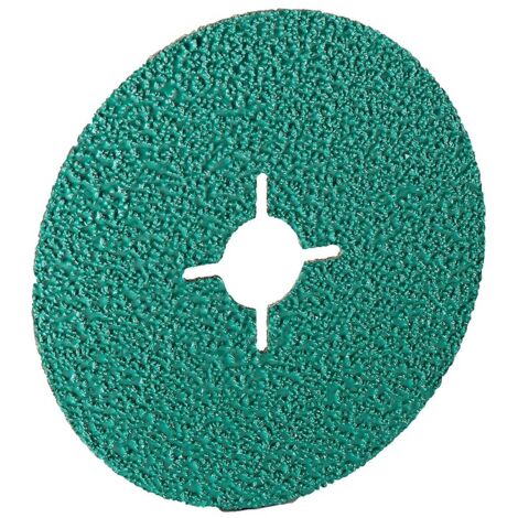 Abrasifs en disques fibre céramique Actirox acier AF799 diamètre 125 mm alésage 22 mm grain 80 boite de 50 - VSM