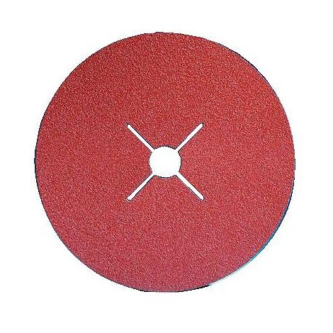 Abrasifs en disques fibre céramique KF760 diamètre 125 mm alésage 22 mm grain 60 en boîte de 50 - VSM