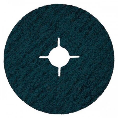 Abrasifs en disques fibre zirconium KF713 diamètre 125 mm alésage 22 mm grain 80 en boîte de 50 - VSM IMPAVIDE
