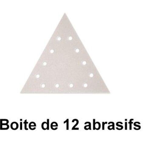 Abrasifs MOUSSFLEX triangle 285 mm grain 150 FLEX - Boite de 12 abrasifs