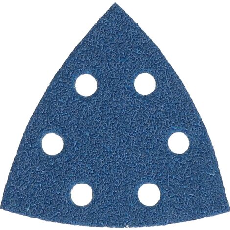 Patins triangles auto-agrippants perforés 95mm (x5) NORTON - plusieurs modèles disponibles