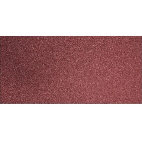 Abrasifs pour ponceuse vibrante oxyde d'aluminium KP222 non perforés 115x250mm Grain 60 en boîte de 50 - VSM