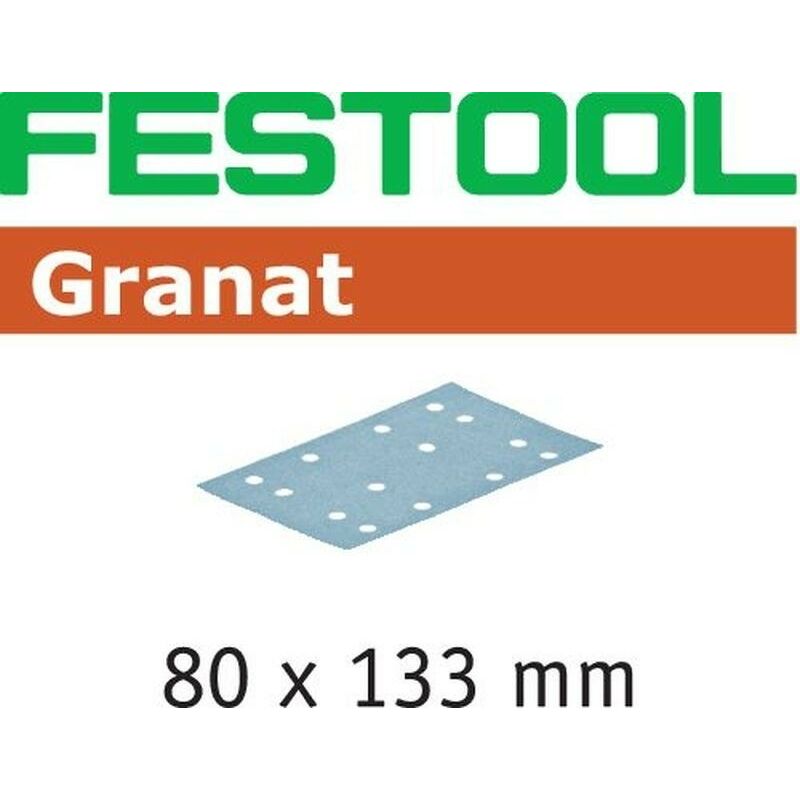 Abrasifs stf 80x133 P220 GR/100 Granat - 497123 - Festool