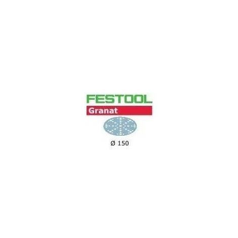 FESTOOL Pack 50 ou 100 abrasifs Granat STF D150/48