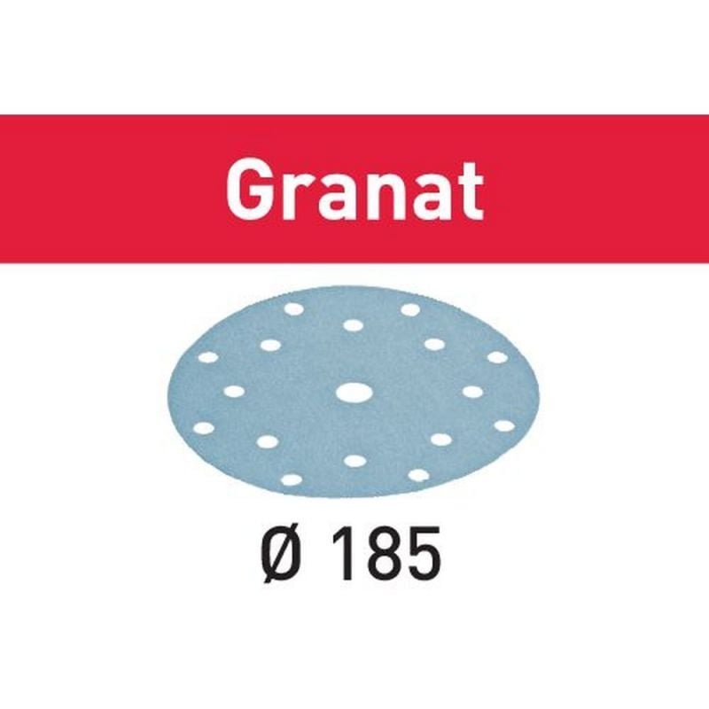 Festool Abrasif Granat STF D185/16 P180 GR/100-497188