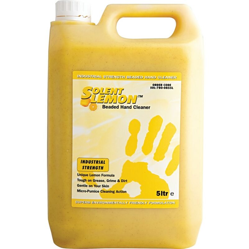 Solent - Cleaning Lemon Abrasive Hand Cleaner 5L