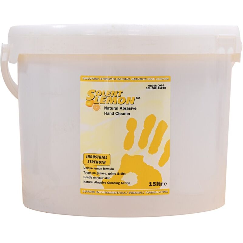 Solent - Cleaning Lemon Abrasive Hand Cleaner 15L