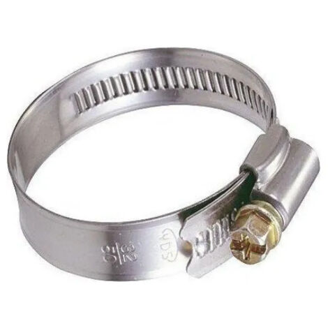 Abrazadera de acero de 8 mm, de 40 a 60 mm, 10 uds.