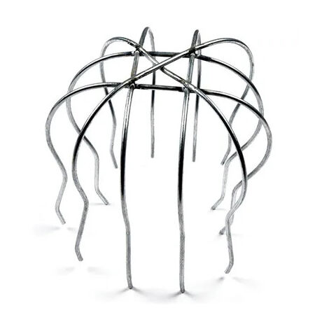 Abrazadera de acero galvanizado, extensible de 80 a 100 mm