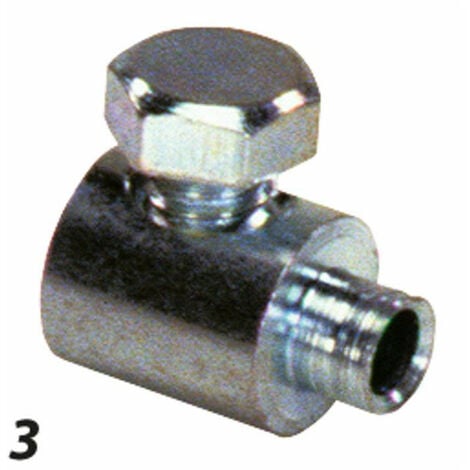 Abrazadera de cable con 1 tornillo para cable de 1-2 MM (Juego de 10)