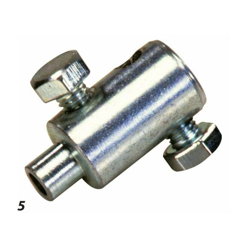 

Abrazadera de cable con 2 tornillos para el cable 2 - 4 MM (Juego de 5)